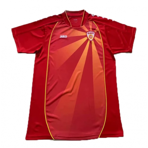 Sjeverna Makedonija Dres Domaći Euro 2020 Kratkih Rukava Sjeverna Makedonija Dres Domaći Euro 2020 Kratkih Rukava